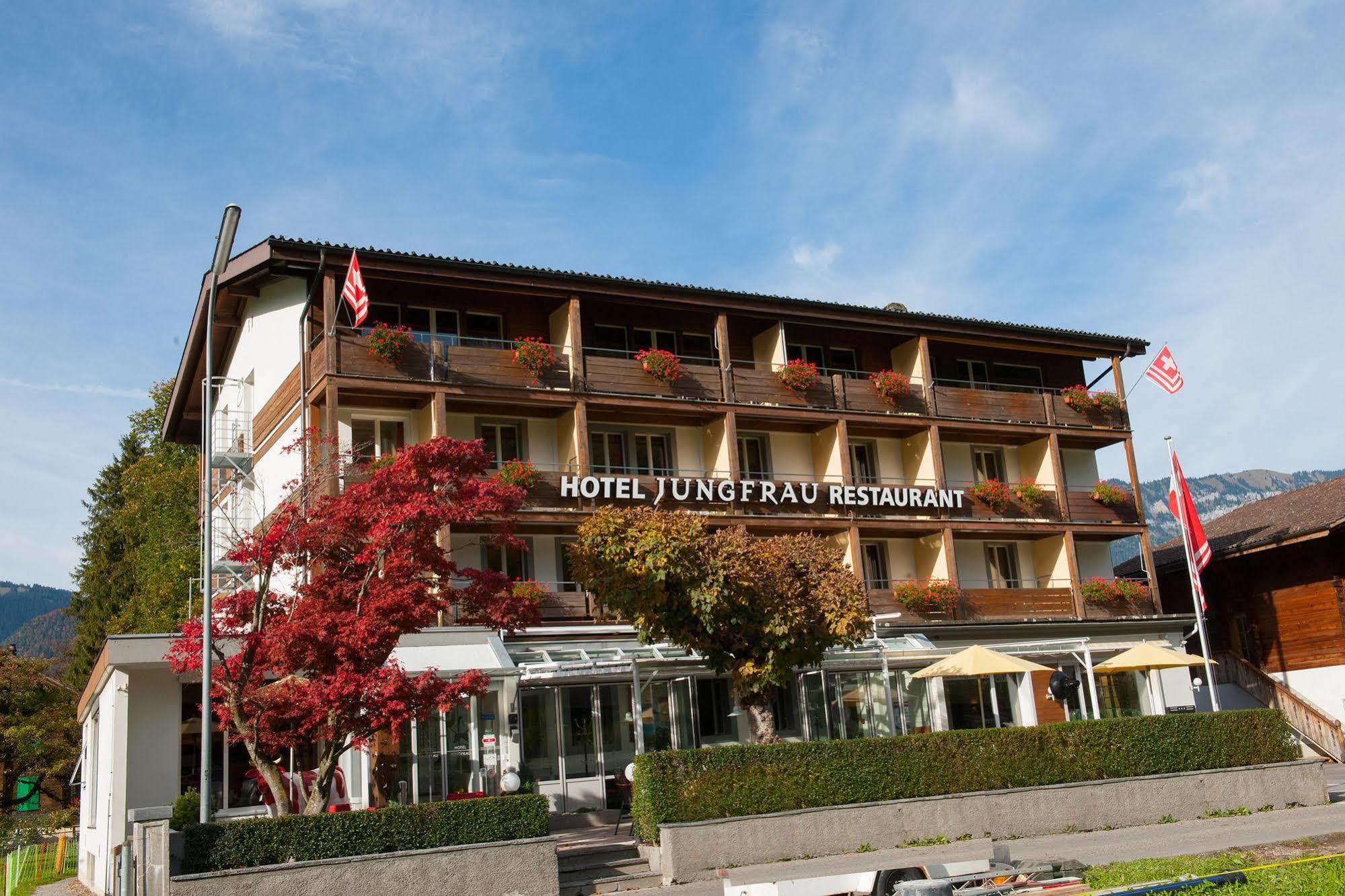 Jungfrau Hotel Wilderswil Zewnętrze zdjęcie